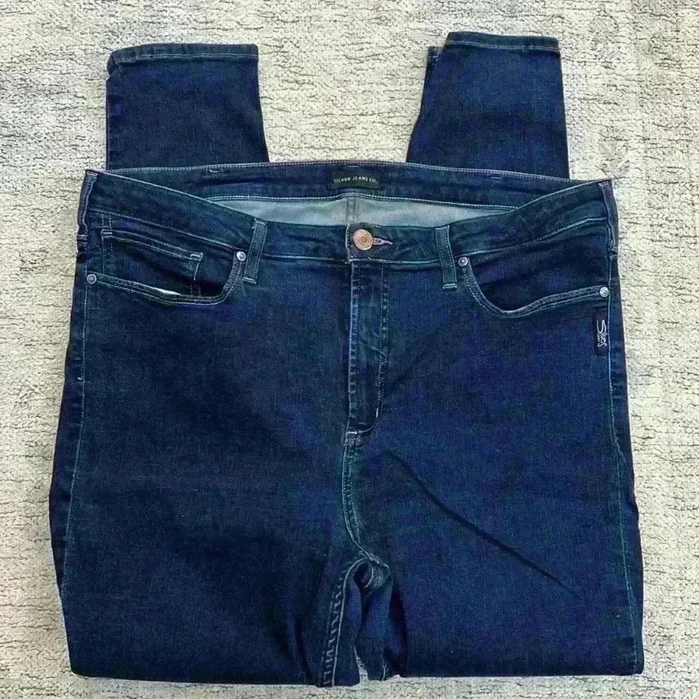 Silver Jeans Mazy Skinny *20* - Picture 2 of 4